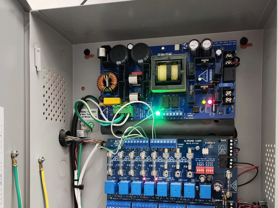 TechAM low voltage panel installation